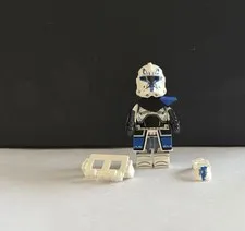 LEGO Star Wars Captain Rex minifigure custom pad printed