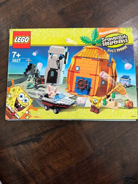 LEGO SpongeBob SquarePants: Adventures in Bikini Bottom (3827) Instructions Only