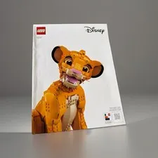 LEGO Disney Lion King Simba Manual only 43247 Young Adult