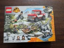 Lego Jurasic World Dominion Blue &beta Velociraptor Capture  Set# 76946