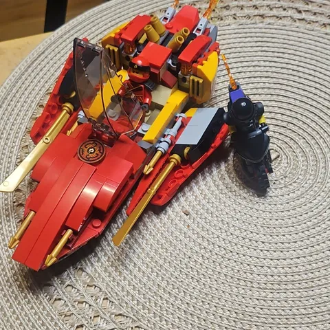 LEGO NINJAGO Katana Speedboat Chase Kai Minifigure, No Box, No Instructions