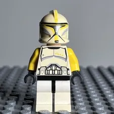 LEGO Star Wars Clone Trooper Commander Minifigure Phase 1 75019 AT-TE sw0481 1M