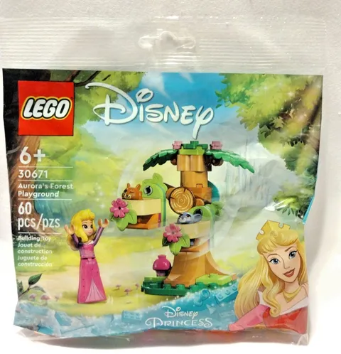 New LEGO Disney Princess: Aurora's Forest Playground (30671) SEALED AB