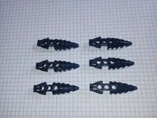 6 Bionicle Lego 50858 in Dark Blue Visorak Foot with 3 pin holes Genuine Lego