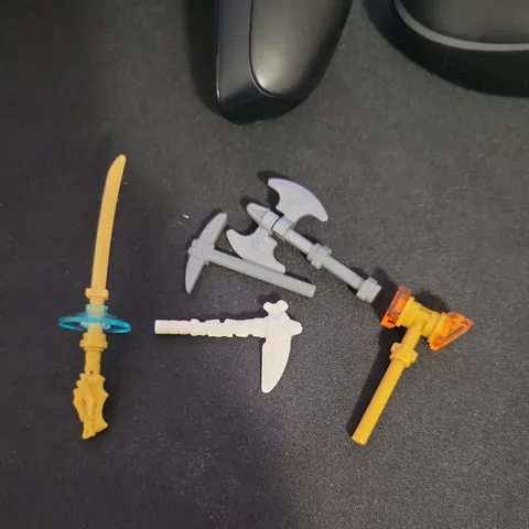 Lego ninjago weapon lot