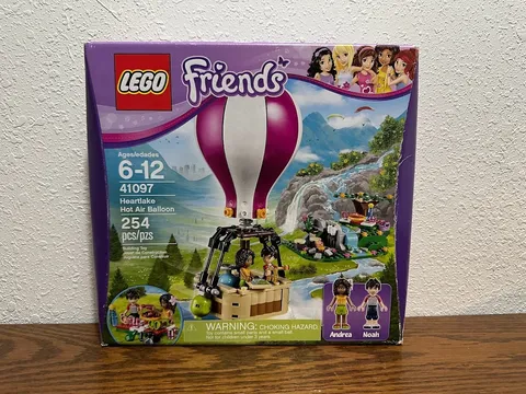 LEGO Friends 41097 Heartlake Hot Air Balloon Complete 254 pcs Retired