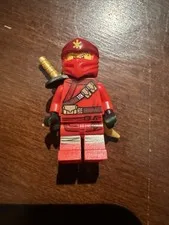 Lego Mini Figure vtg minifigure toy building block Ninjago Ninja Lloyd Red Cole