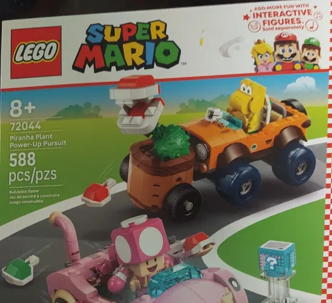 lego super mario mariokart 72044 piranha plant power up pursuit sealed