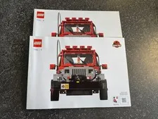 77984 LEGO INSTRUCTION BOOKS ONLY Jurassic World Jeep Wrangler