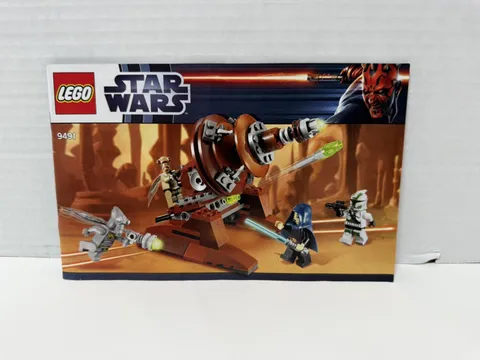 Lego Star Wars: Geonosian Cannon (9491) / Instruction Booklet / Pre-Owned