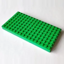 LEGO Vintage Brick 8 x 16 Green