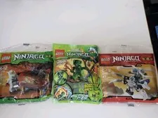 New NIB LEGO NINJAGO Zane, Lizaru and skelatoon minfigure figure lot collection