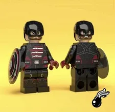 LEGO Brick Bangers Custom Marvel Thunderbolt The Miserable Militant US Agent
