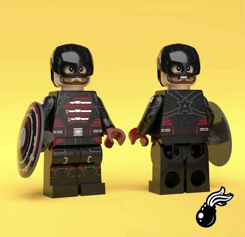 LEGO Brick Bangers Custom Marvel Thunderbolt The Miserable Militant US Agent