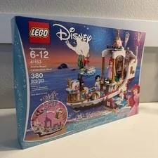 LEGO 43299 Disney Princess Ariel Royal Wedding Boat Building Set New