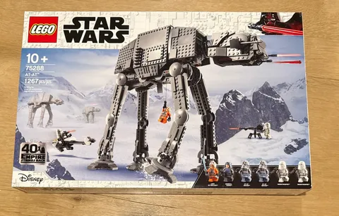 LEGO Star Wars AT-AT 75288 1267 pcs Ages 10+ Sealed. Crease On Box