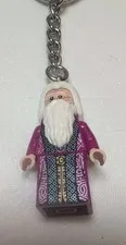 New Lego Harry Potter Minifigure Key Chain  854198: Dumbledore  