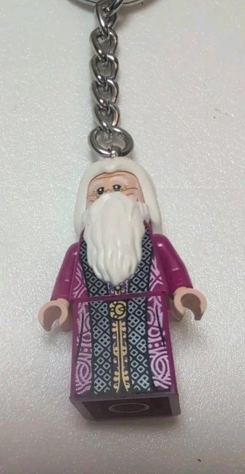 New Lego Harry Potter Minifigure Key Chain  854198: Dumbledore  