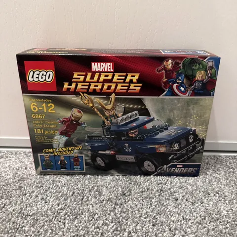 LEGO Marvel: Loki's Cosmic Cube Escape Set 6867 New Sealed Vaulted
