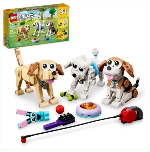 Lego 31137 Creator Adorable Dogs 475 pcs New Sealed