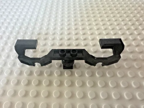 LEGO Train Motor 9V Decorative Side with Open Hub Points Smooth Ends 39886
