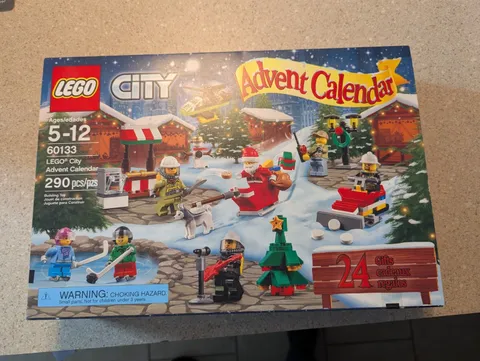 SEALED NEW LEGO 60133 ADVENT CALENDAR  Building Kit Retired Discontinued RARE