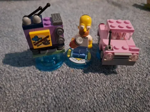 LEGO Dimensions The Simpsons Level Pack 71202 Homer Simpson Minifigure