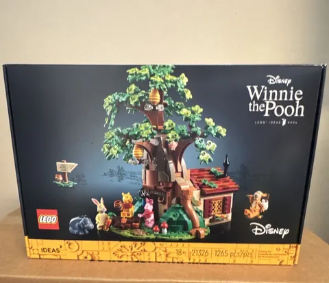 LEGO Winnie the Pooh 21326 Ideas Disney Complete Set 1265pcs Tigger Age 18+