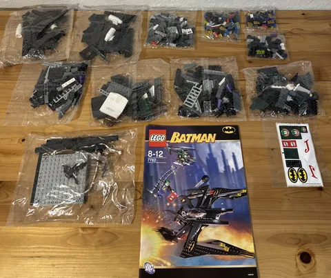 LEGO 7782 The Batwing: The Joker's Aerial Assault New Sealed Bags + New Manual