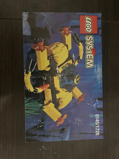 Lego System Crystal Crawler #6145/1728 Instruction Manual Only VINTAGE 1996