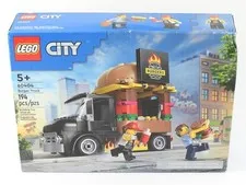 LEGO CITY: Burger Truck (60404) NEW, sealed, damaged box