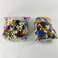 Bulk Mixed Lego Bricks & Pieces Assorted Colors & Shapes Build & Play Creative T