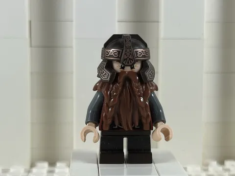 Lego Gimli Minifigure Dimensions The Hobbit Lord Of The Rings LOTR dim007