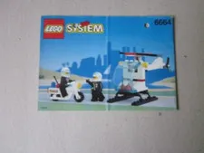 Lego System Building Instructions Instruction 6664