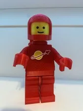 LEGO Classic Space Man Big Fig Translucent Red (read Desc)