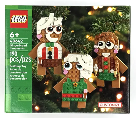 LEGO 40642 Gingerbread Ornaments Christmas Sealed