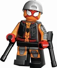 LEGO Charlotte Webber/Sun Spider COLSPI08 Spider-Verse Minifigure New