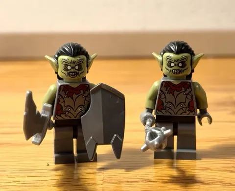 LEGO Lord of the Rings Moria Orc (2x) Minifigures lor011