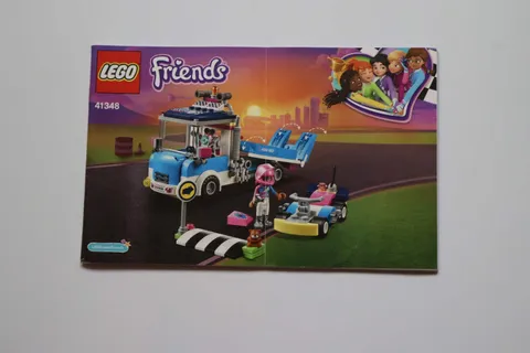 LEGO® Friends 41348 Service & Care Truck Instruction Manual Only!