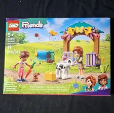 LEGO Friends 42607 Autumn's Baby Cow Shed Farm Building Set, 79 Pieces Age 5+
