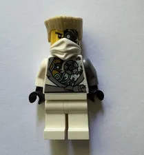 LEGO ninjago zane rebooted minifigure