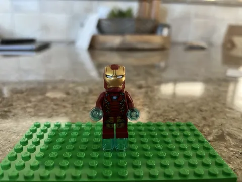 Lego Marvel Superheroes Iron Man Mk 46 Minifigure (Captain America: Civil War)