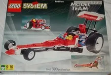 Lego Model Team: 5543 Red Fury Complete with Box and Instructions