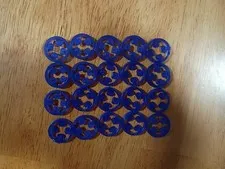 LEGO NEW Transparent Dark Purple 36451 Infinity Stones 4x on Sprue Lot of 20