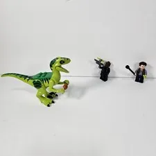 LEGO VELOCIRAPTOR MINIFIGURE DINOSAUR ANIMAL DINO FIG JURASSIC WORLD 10757