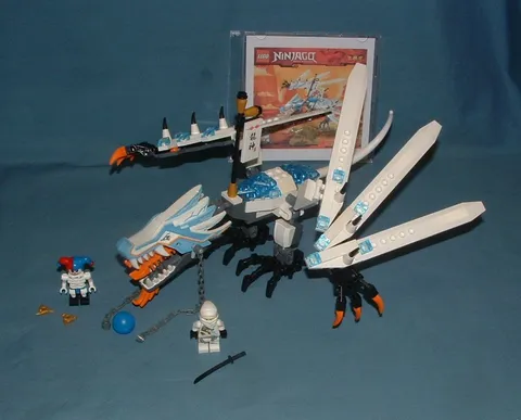 NINJAGO, ICE DRAGON ATTACK SET NO. 2260 - LEGO - 2011 - USED