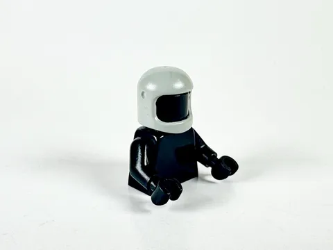 LEGO 1970s Minifigure Light Gray Helmet For Yellow Castle / Classic Space 193a2