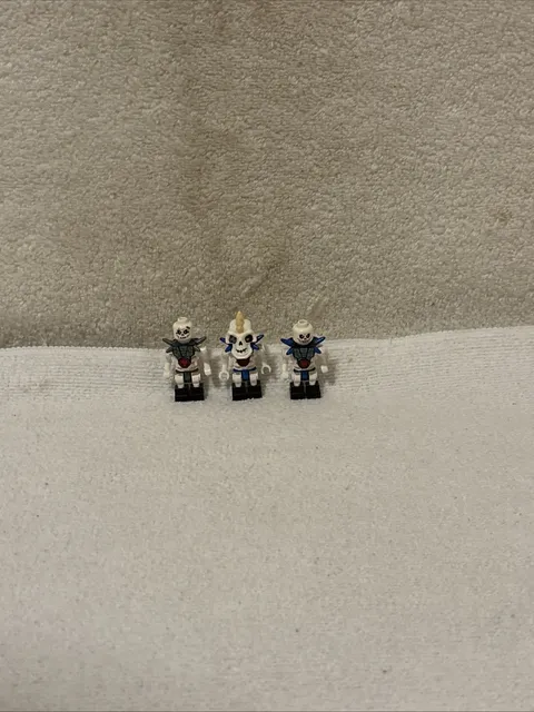 LEGO Ninjago Skeleton Army Mini Figure Lot of 3 FREE SHIP