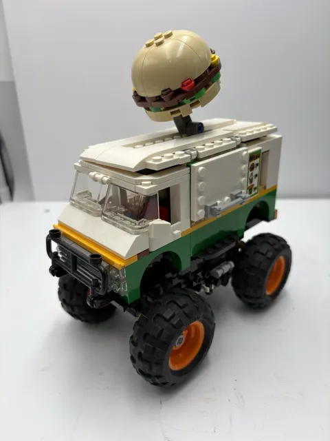 LEGO CREATOR: Monster Burger Truck (31104) Partial Set With Booklet