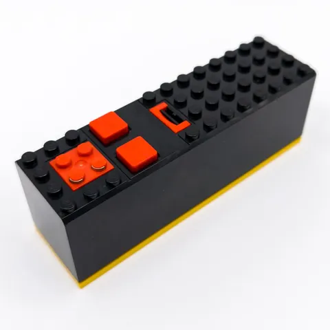 LEGO Electric 9V Battery Box Controller Black Yellow Red 2846 2847c00 2847c02
